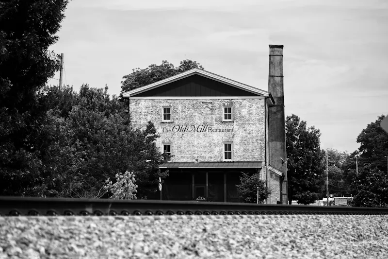 Historic photo of Imos Pizza original location
